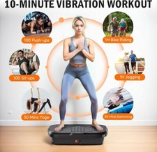 Usado, Máquina de exercício placa vibratória Maquina De Ejercicios Con Plataforma comprar usado  Enviando para Brazil