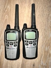 #6S Juego de 2 walkie talkie radio bidireccional Midland X-Tra Talk GXT860. ¡Sin cargador! segunda mano  Embacar hacia Mexico