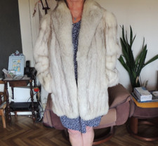 Veste renard bleu d'occasion  Montluçon