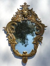 Miroir ancien bronze d'occasion  Éguilles