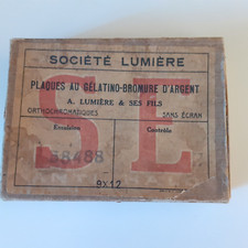 Boite plaques gélatino d'occasion  Chailles