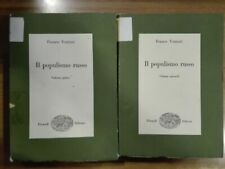 Franco venturi populismo usato  Cento