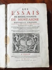 Essais michel montaigne d'occasion  Saint-Nicolas-d'Aliermont