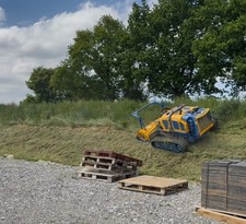 Remote flail mower for sale  WYMONDHAM
