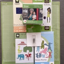Lote de 5 cartuchos usados Cricut - 1 lâmina, 3 tapetes, 2 novos veja fotos, usado comprar usado  Enviando para Brazil
