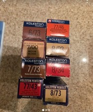 Tubes wella koleston for sale  LONDON