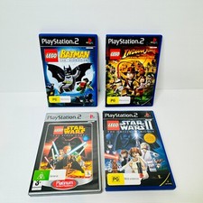 Lote de jogos LEGO PlayStation 2 Batman, Indiana Jones, Star Wars I II e III Sony PAL comprar usado  Enviando para Brazil