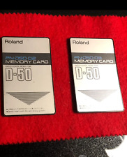 Usado, ROLAND   2  CARD ROLAND  PN-D50-02  PN-D50-03    X ROLAND D50/550 comprar usado  Enviando para Brazil