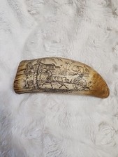 Scrimshaw faux whale for sale  Churchville