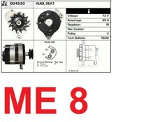 Alternatore 12v 65a usato  Gioia Tauro