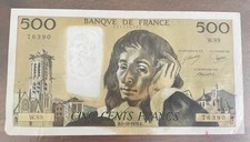 Billet 500 francs d'occasion  Livry-Gargan