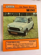 Mini autodata owners d'occasion  Expédié en Belgium
