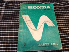 Honda xl250 parts for sale  BRISTOL