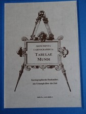 Monumenta cartographica tabula gebraucht kaufen  Homburg