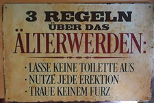 Retro blechschild fun gebraucht kaufen  Gschwend