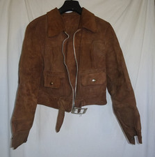 Jacke echt leder gebraucht kaufen  Naundorf, Mügeln