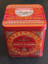 Scatola latta 15x15x16 usato  Soresina