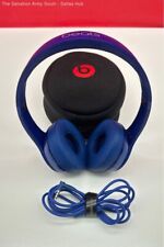 Usado, Fone de Ouvido Beats By Dr. Dre Cromado Azul Solo com Fio com Estojo -TESTADO- comprar usado  Enviando para Brazil