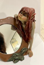Statuette elfe miroir d'occasion  Le Mêle-sur-Sarthe
