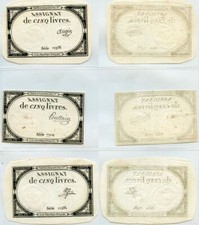 French revolution assignats d'occasion  Expédié en Belgium