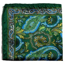Green paisley pocket for sale  Arlington