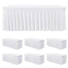 White spandex table for sale  Brentwood