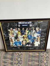 Millwall signed picture for sale  LONDON