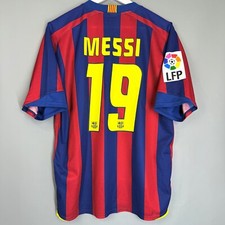 Usado, Camisa de futebol FC BARCELONA SPAIN 2005 2006 CASA #19 MESSI comprar usado  Enviando para Brazil