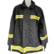 Firefighter jacket black for sale  PLYMOUTH
