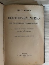 Libro biografia beethoven usato  Messina