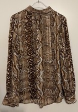 Bluse animal print gebraucht kaufen  Hamburg