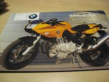 Folheto de vendas de motocicletas BMW F 800 S 2005 - Luanch comprar usado  Enviando para Brazil