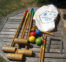 Ancien jeu croquet d'occasion  Neuville-aux-Bois
