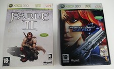 XBOX 360 Fable II + Perfect Dark Zero - Limited Collector's Edition - COMPLETO, usado comprar usado  Enviando para Brazil