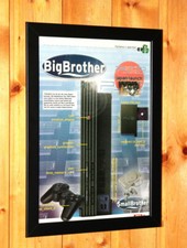 Pôster promocional/anúncio emoldurado Sony PlayStation 2 PS2 Big Brother e PS1 Small Brother comprar usado Pôster promocional/anúncio emoldurado Sony PlayStation 2 PS2 Big Brother e PS1 Small Brother comprar usado  Enviando para Brazil