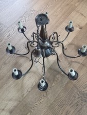Lampadario vintage metallo usato  Carpi