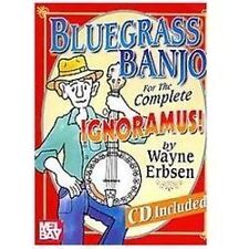 Bluegrass Banjo for the Complete Ignoramus [Book + Online Audio] [ spiral_bound  comprar usado  Enviando para Brazil