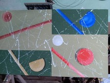 Quadro moderno dipinto usato  Soverato