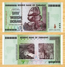 Zimbabwe simbabwe fifty d'occasion  Nice-
