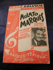 Partition mulato marquès d'occasion  Metz-