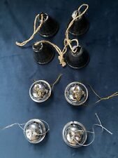 Silver bell bauble for sale  MATLOCK