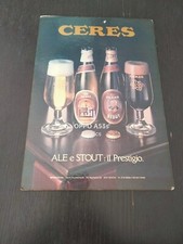 Usado, VINTAGE ORIGINAL CERES ALE STOUT BEER SIGN CARDBOARD 32,5 x 22,5 cm. comprar usado  Enviando para Brazil