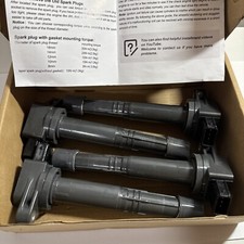 Bobina de ignição BDFHYK conjunto de 4 para Honda Accord, Civic, CR-V, Element, Acura RSX, usado comprar usado  Enviando para Brazil