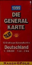 Generalkarte deutschland 1999 gebraucht kaufen  Berlin