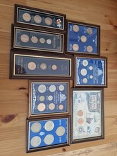 Coin collection frames. for sale  CHESTER