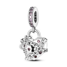 MULA Cadena Europea y Corazón Hágalo Usted Mismo Dije AAA CZ Para Pulsera Plata de Ley 925 segunda mano  Embacar hacia Mexico