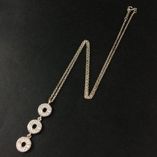 TIFFANY&CO. Colar pingente de prata 925 1837 círculos de gota tripla/2BF1706 comprar usado  Enviando para Brazil