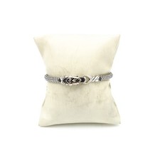 Pulseira Dragon John Hardy prata esterlina safira preta Naga Legends #S2751-5, usado comprar usado  Enviando para Brazil