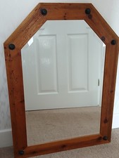 Mirror heavy rustic for sale  POULTON-LE-FYLDE
