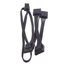 Cabo de alimentação Corsair 6 pinos a 4 Molex 4 pinos, usado comprar usado  Enviando para Brazil